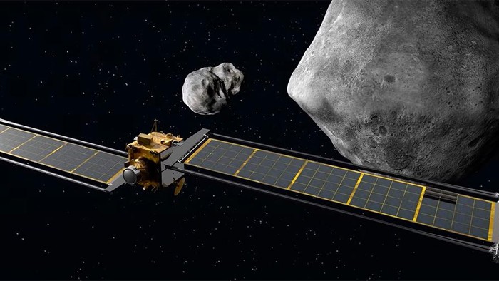 Pesawat luar angkasa NASA menghancurkan diri dengan menabrak asteroid