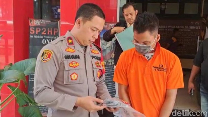 Polisi tangkap pria yang tembakkan airsoft gun di IP Mall Palembang.