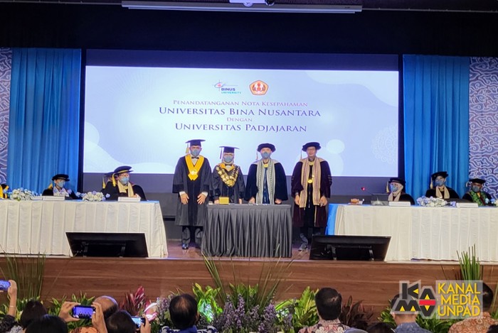 Unpad dan Binus jalin kerja sama S2 joint degree