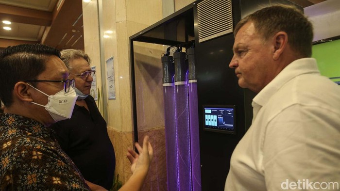 Yuk! Intip Pameran Innovasi di Balai Kota Jakarta Pemerintah Provinsi DKI Jakarta menggelar Jakarta Innovation Day 2022 yang berlangsung di Balaikota, Jakarta, Selasa (27/9/2022). Beragam karya dipamerkan.