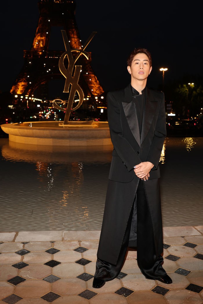 PARIS, FRANCE - SEPTEMBER 27: (EDITORIAL USE ONLY - For Non-Editorial use please seek approval from Fashion House) Mark Tuan attends the Saint Laurent Womenswear Spring/Summer 2023 show as part of Paris Fashion Week  on September 27, 2022 in Paris, France. (Photo by Pascal Le Segretain/Getty Images)