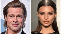 Brad Pitt dan Emily Ratajkowski Dikabarkan Pacaran, Terciduk Sering Bersama