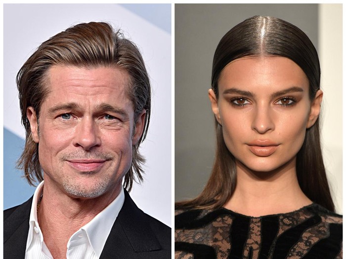 Brad Pitt dan Emily Ratajkowski