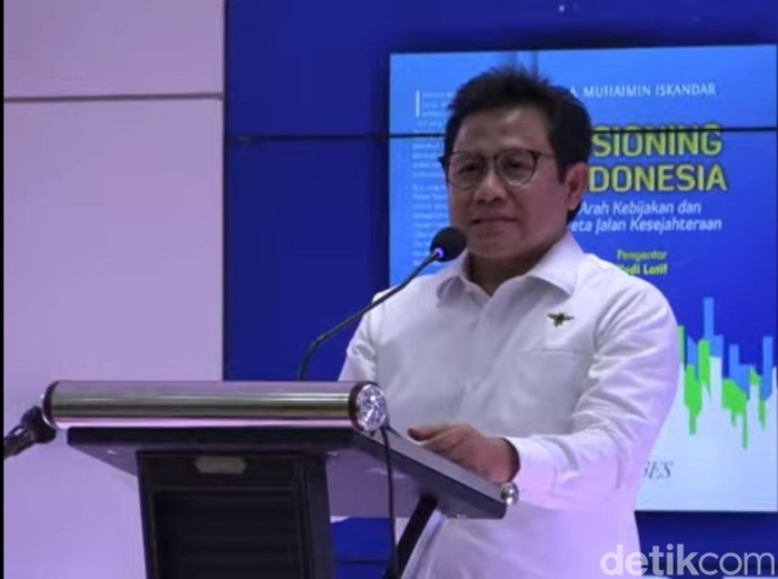 Cak Imin di acara Fisipol Leadership Forum: Road to 2024 di UGM, Rabu (28/9/2022).