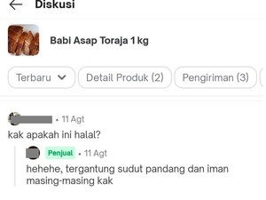 Jawaban Kocak Penjual Babi Asap Hingga Tips Makan Hemat Rp 16 Ribu Sehari