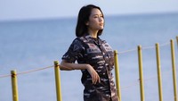 Fathbayy memerankan karakter sebagai Rahel yang harus memotong rambut yang panjang dan mewarnai jadi hitam. (Foto: dok Instagram)