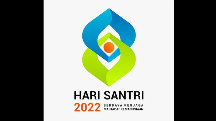 Logo dan Filosofi Hari Santri Nasional 2022