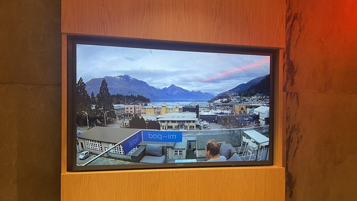 Hotel pemandangan CCTV di New Zealand