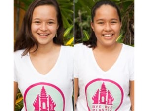 Isabel-Melati; 2 Gadis Bali yang Disorot Menteri karena Perangi Sampah