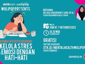 Buat Kamu yang Kena Mental, Yuk Ikut Kulwap Wolipop Kelola Stres dan Emosi