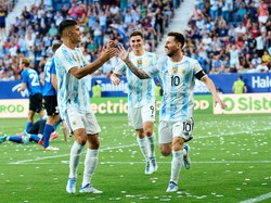 27,7: Rata-rata usia skuad Argentina, menjadikan mereka tim tertua di Piala Dunia 2022 (Getty Images)