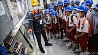 Selain itu kegiatan ini juga sebagai sarana untuk edukasi kepada anak- anak tentang perkeretapian di Indonesia. Foto: Pradita Utama/detikcom