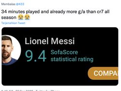 Kontras di Medsos, Lionel Messi Gemilang dan Ronaldo Merana