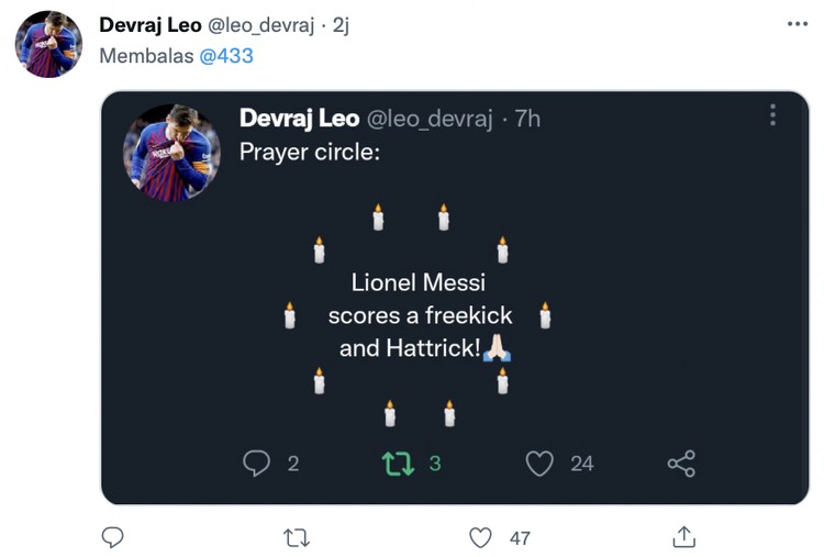 Meme Lionel Messi berhasil membawa Argentina meraih kemenangan dengan dua golnya, di sisi lain Cristiano Ronaldo masih susah payah untuk balik ke performa terbaiknya hingga Portuga menelan kekalahan.