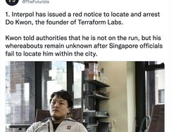 Meme Do Kwon Bos Kripto Melarikan Diri Diburu Interpol