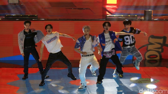 NCT Dream tampil di konser Korean Wave 2022, Rabu (28/9/2022).