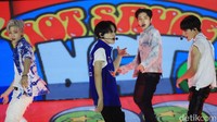 Hot Sauce jadi salah satu lagu yang dibawakan NCT Dream malam ini. (Foto: Agung Pambudhy/detikcom)