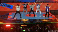 NCT Dream datang lagi mengisi acara Korean Wave 2022. (Foto: Agung Pambudhy/detikcom)