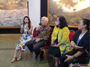 Cerita Sidik W Martowidjojo Lukisannya Pernah Dicekal Pak Harto