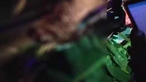 Pemotor tewas terlindas truk tronton di Bundaran Giri Menang Square (GMS), Kecamatan Gerung, Kabupaten Lombok Barat, NTB, Selasa (27/9/2022).