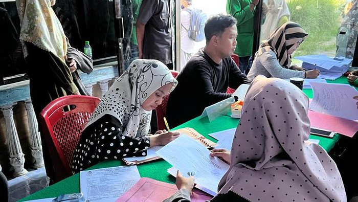 Pendaftaran panwascam di Bone, Sulsel.