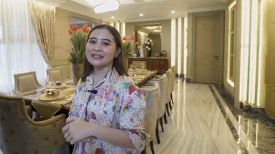 Dapur Cantik Prilly Latuconsina dengan Sentuhan Vintage Modern