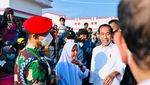 Sabrila Tadinya Nangis dan Marahi Jokowi, Kini Tersenyum Lebar
