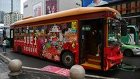 Bus ini menawarkan pengalaman yang cukup unik bagi para pencinta makanan hotpot.