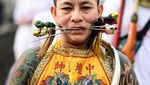 Mengerikan! Festival Vegetarian di Thailand, Gak Kuat Jangan Lihat