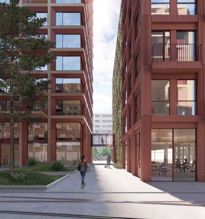 Swiss akan memiliki gedung yang dibuat dari kayu tertinggi di dunia.