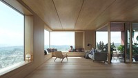 Proyek ini menandai tonggak sejarah dalam pembangunan bangunan kayu. Foto: Dok. Aesthetica Studio/Schmidt Hammer Lassen Architects