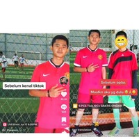 Awal mula TikTok-an tahun 2021 di bulan Mei. Pas awal-awal Corona membludak pekerjaan terakhir pas itu karyawan pabrik handphone, ujar Elwan yang kini sibuk membuat konten di TikTok. Foto: Dok. TikTok @sielwan_.