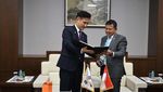 Wamenhan Hadiri Celebration of the First Flight of KFX/KIX di Korsel