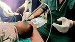 Ngilu! Potret Operasi Dijalani Bayi 8 Bulan Akibat Telan Gunting Kuku