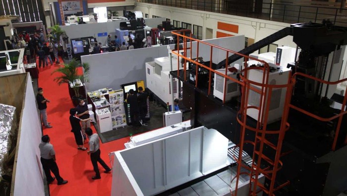 Beragam Mesin Industri Manufaktur Dipamerkan di Machine Expo 2022 Machine Expo 2022 tengah digelar di Cikarang, Jawa Barat. Beragam mesin untuk industri manufaktur dipamerkan.
