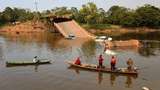 Jembatan Runtuh di Brasil, 3 Orang Tewas-15 Lainnya Hilang di Sungai