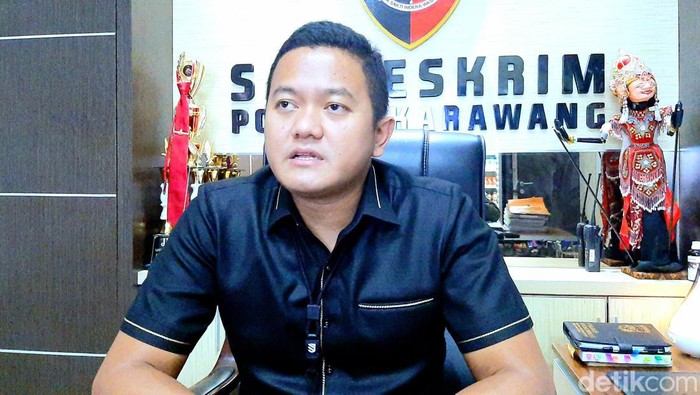 Kasat Reskrim Polres Karawang AKP Arief Bastomy, saat ditemui di Kantornya, Kamis (29/9/2022)