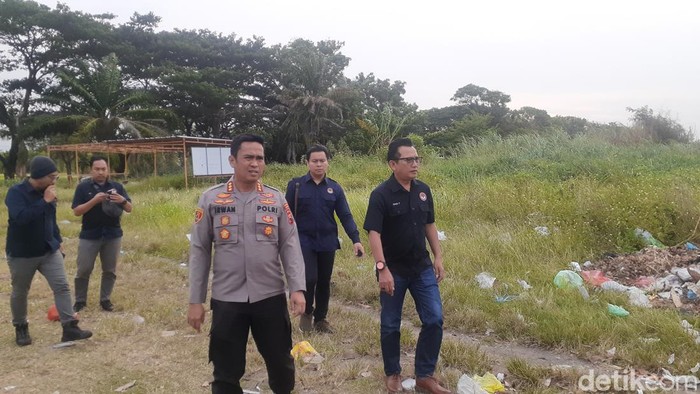 LPSK datangi TKP penemuan jenazah Iwan PNS Bapenda di Marina Semarang, Kamis (29/9/2022).