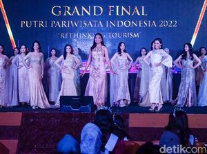 Melihat Lagi Lenggak-lenggok Finalis Putri Pariwisata Indonesia 2022