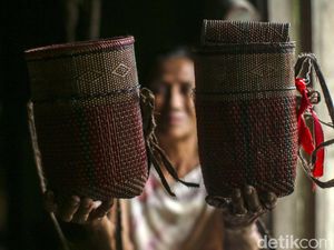 Mengenal Timei Tas Rajut Khas Sebujit