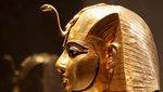 Mesir Pamerkan Sarkofagus Kuno Firaun dan Raja Tutankhamun