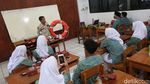 Antusias Siswa saat Ikuti Pelatihan Tanggap Bencana