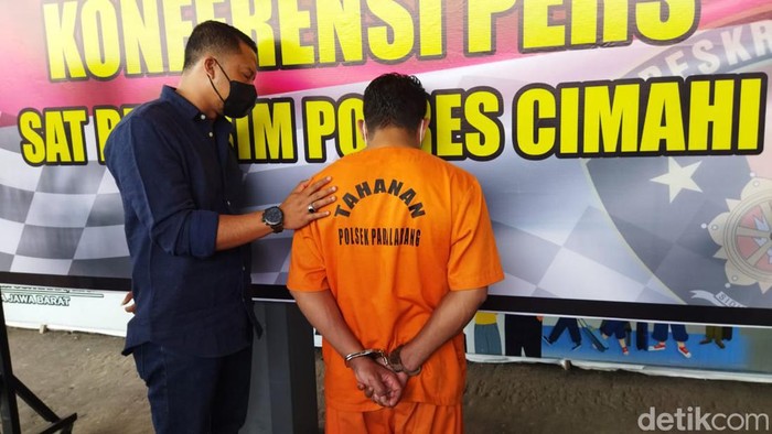 Pelaku pencurian di Cimahi.