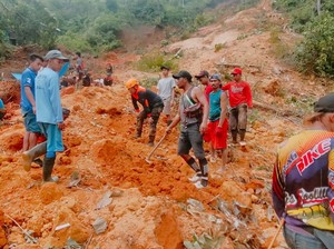 Korban Longsor di Kotabaru Bertambah 17 Orang, 5 Warga Masih Hilang