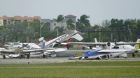 Badai Ian menghantam Florida barat daya pada Rabu (28/09), kata Pusat Badai Nasional Amerika Serikat (NHC).  