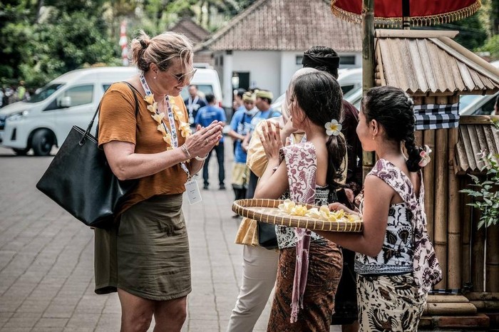 Peserta World Tourism Day Kunjungi Desa Wisata Penglipuran.