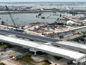 Tol Semarang-Demak Seksi II Ditarget Operasional Awal 2023