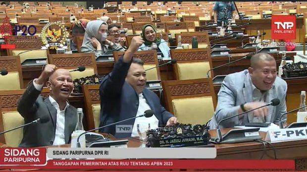 Rapat Paripurna DPR RI Ke-7 Masa Persidangan I Tahun Sidang 2022-2023. (Tangkapan Layar Youtube DPR RI)