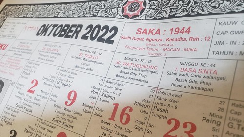 Saniscara Kliwon Wayang atau Sabtu 1 Oktober 2022. Hari ini bertepatan dengan Tumpek Wayang.