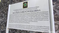 Merujuk surat kabar De locomotief: Samarangsch handels en advertentie Blad, bertanggal 25 Juni 1896, terdapat berita mengenai eksploitasi Kliripan sebagai lokasi tambang. Pada koran tersebut disebutkan bahwa tambang mangan Kliripan diresmikan pada Juni 1894 oleh pengusaha bernama H. W. van Dhfsen.  Foto: Jalu Rahman Dewantara/detikJateng